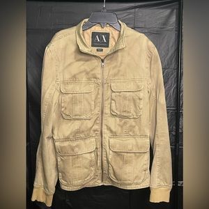 Khaki Armani Exchange jacket Size M